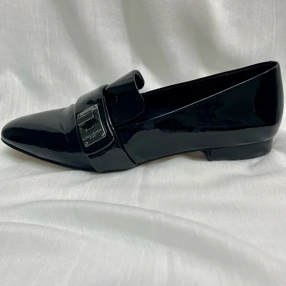 Karl Lagerfeld Paris Nelia Patent Leather Loafers - Picture 6 of 10